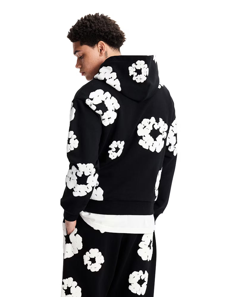 Denim Tears Cotton Wreath Zip Hoodie